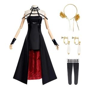 Yor Forger Cosplay Costume Anya Forger School Uniform Black Dress Size XXL